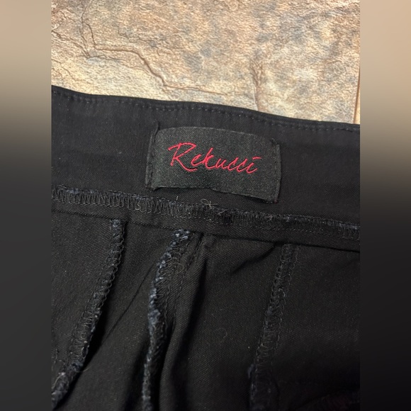Rekucci  women’s black slacks - Picture 2 of 7